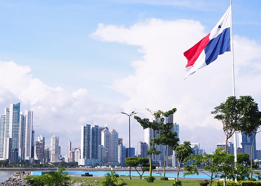 View of San Francisco neighborhood in Panama City