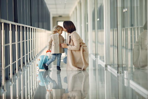 Guarantee you have the necessary documentation to travel with an infant